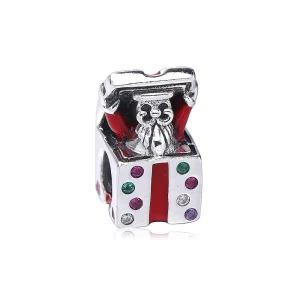 (kép) PANDORA ezüst charm, Ajándékdoboz