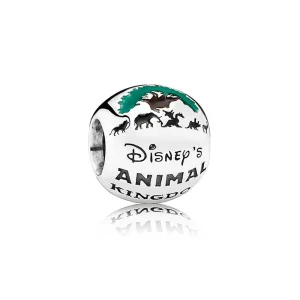 (kép) PANDORA ezüst charm, Animal Kingdom vidámpark