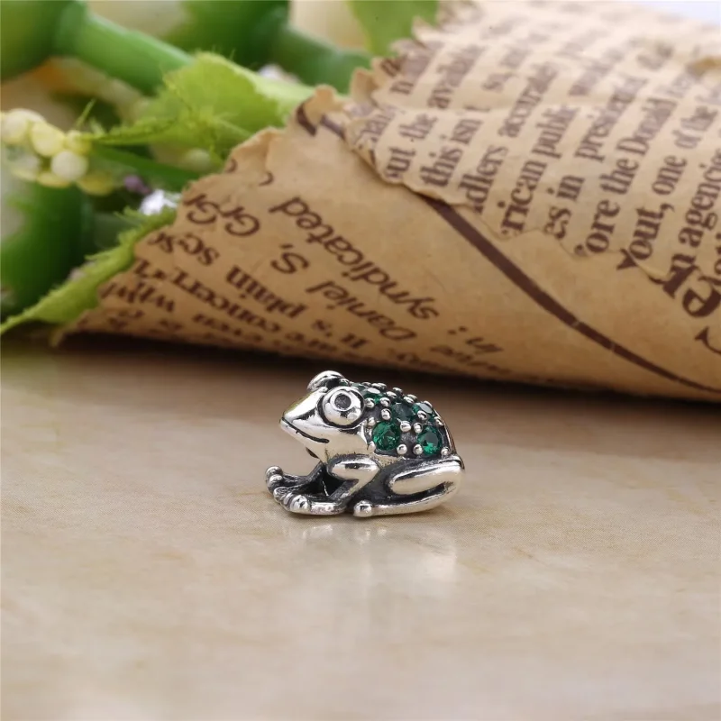 (kép) PANDORA ezüst charm, Béka - Megtekintés 2