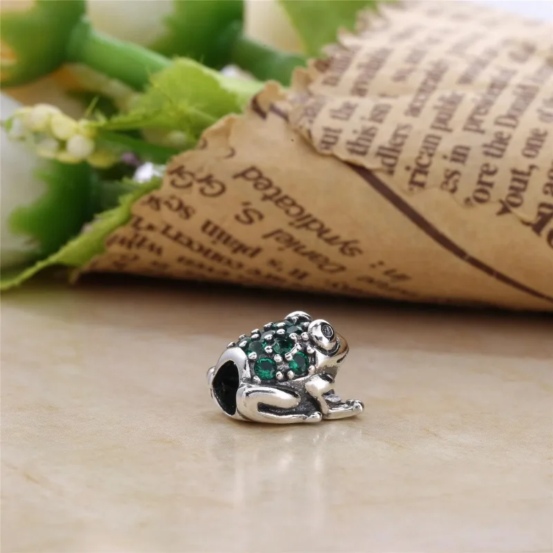 (kép) PANDORA ezüst charm, Béka - Megtekintés 3