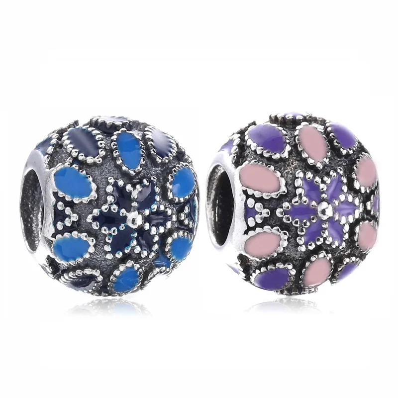 (kép) PANDORA ezüst charm, Cathedral Rose - Megtekintés 5