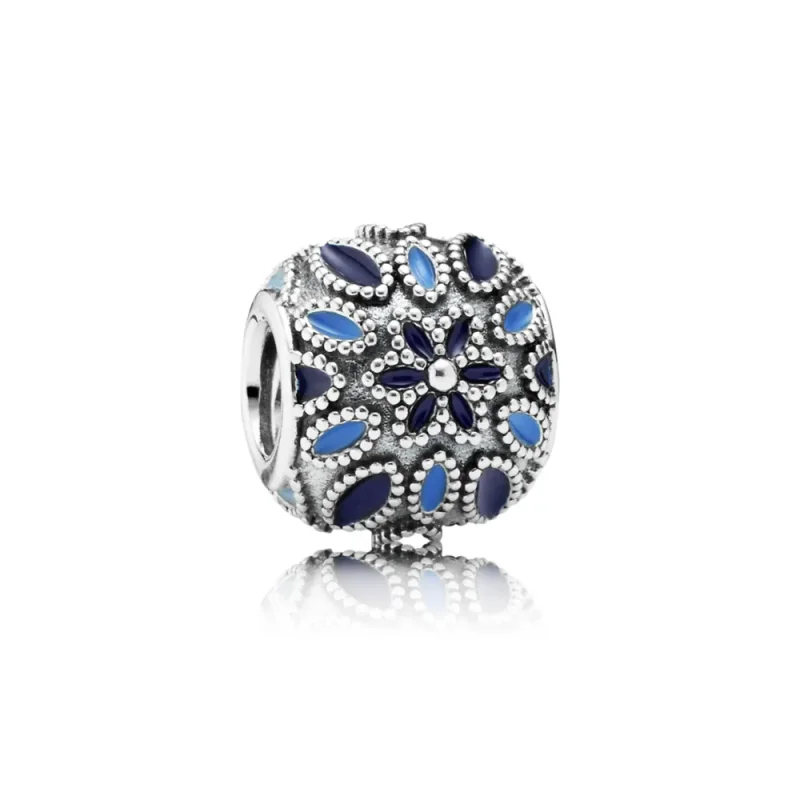 (kép) PANDORA ezüst charm, Cathedral Rose