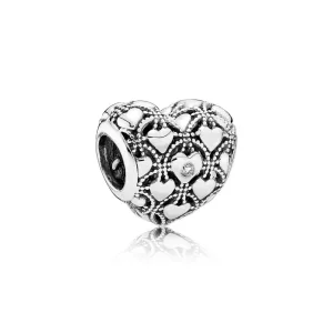 PANDORA ezüst charm, Club 2016 (kép) PANDORA ezüst charm, Club 2016