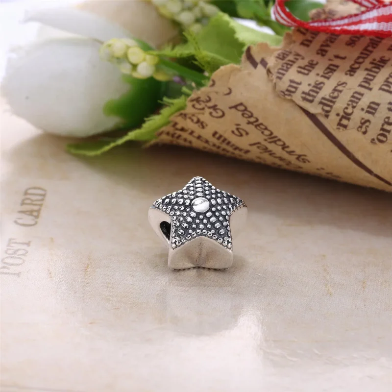 (kép) PANDORA ezüst charm, Csillag - PS0029-1 - Megtekintés 4