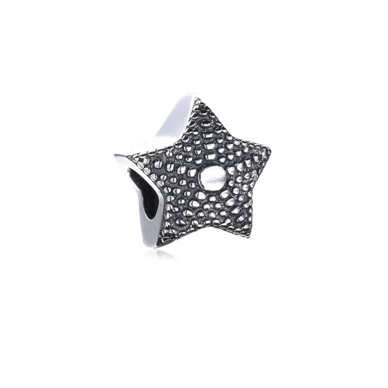 (kép) PANDORA ezüst charm, Csillag - PS0029-1