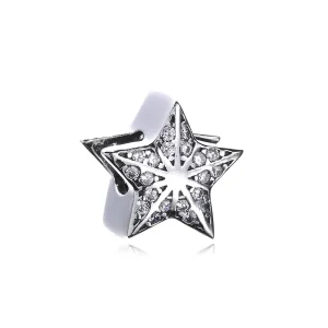 (kép) PANDORA ezüst charm, Csillag - PX00283-1