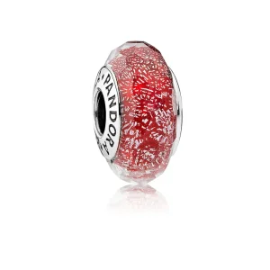 PANDORA ezüst charm, Csillámlik (kép) PANDORA ezüst charm, Csillámlik