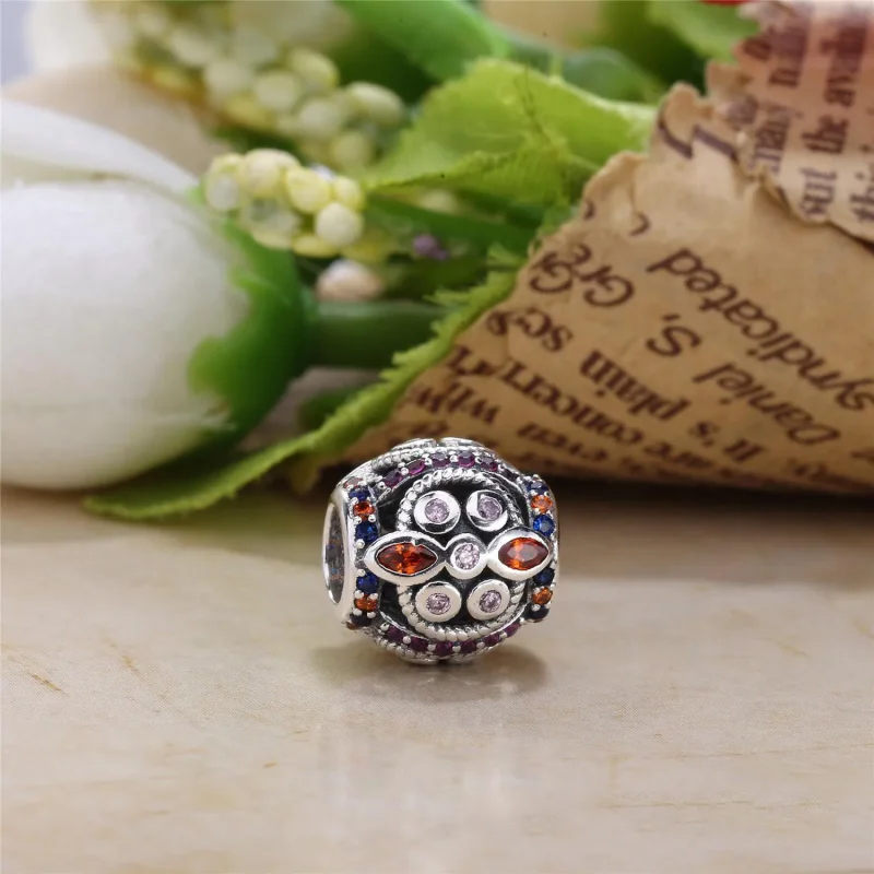 (kép) PANDORA ezüst charm, Csillogó galaxis 756225PCZMXB - Megtekintés 2