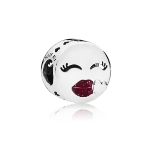 (kép) PANDORA ezüst charm, csók