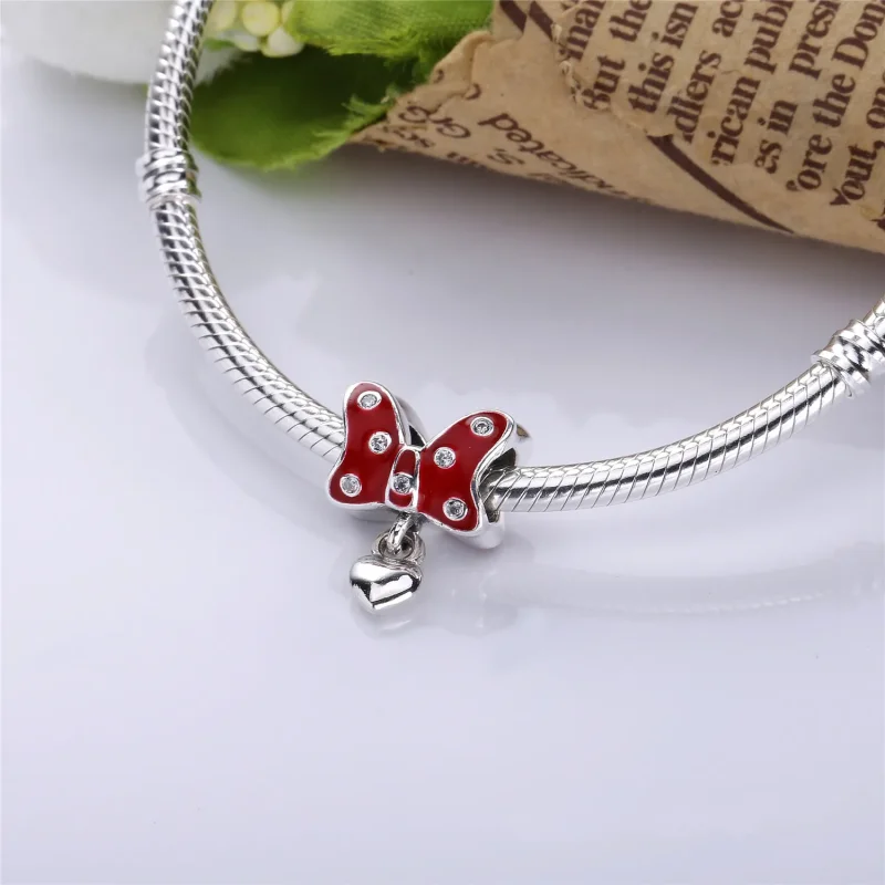 (kép) PANDORA ezüst charm, Csokornyakkendő PJ00298-1 - Megtekintés 2
