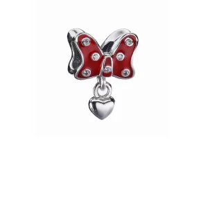PANDORA ezüst charm, Csokornyakkendő PJ00298-1 (kép) PANDORA ezüst charm, Csokornyakkendő PJ00298-1