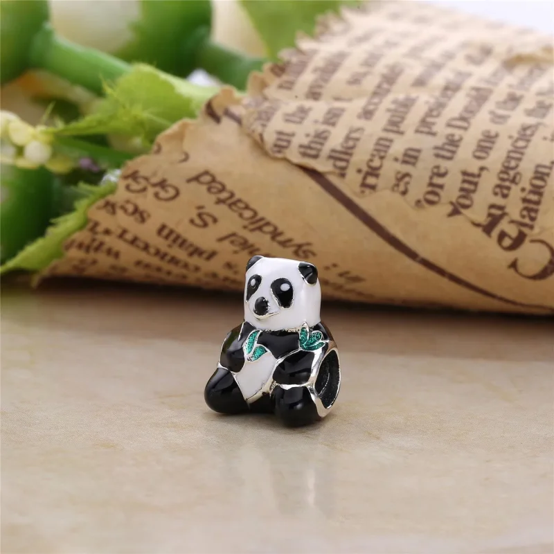 (kép) PANDORA ezüst charm, Édes Panda - Megtekintés 3