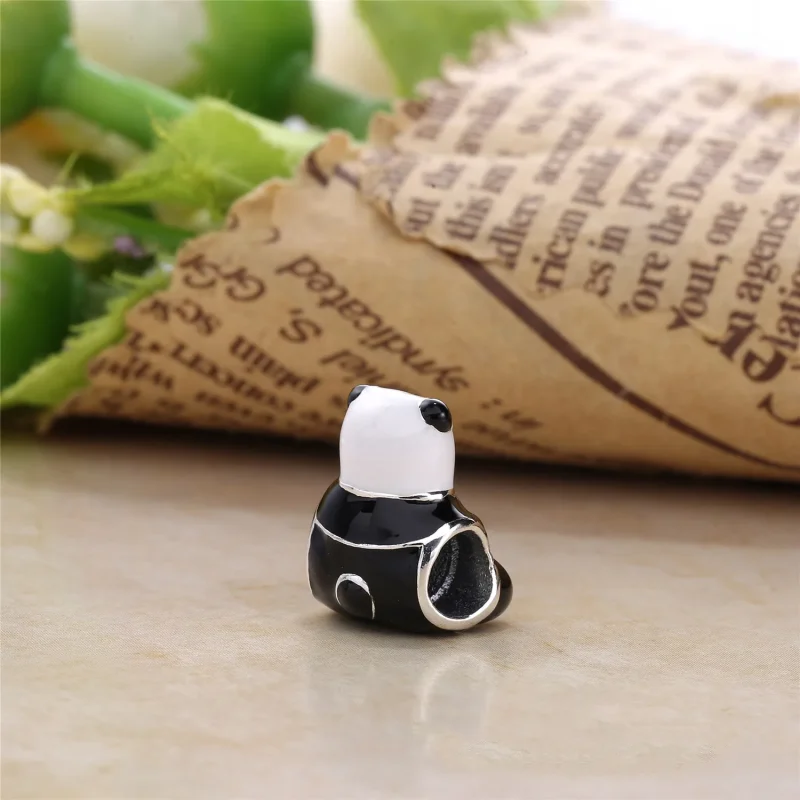 (kép) PANDORA ezüst charm, Édes Panda - Megtekintés 4