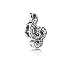 (kép) PANDORA ezüst charm, Édes zene