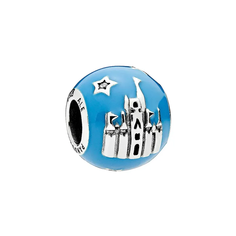 (kép) PANDORA ezüst charm, Fantasyland kastély "2018 Edition" - Megtekintés 2