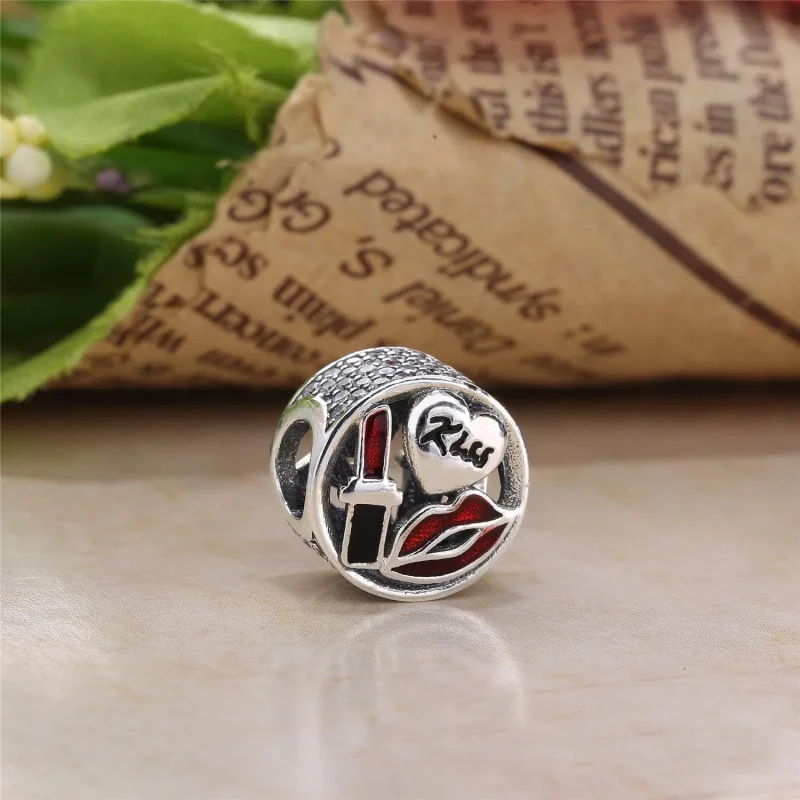 (kép) PANDORA ezüst charm, Glamour csókja - Megtekintés 2