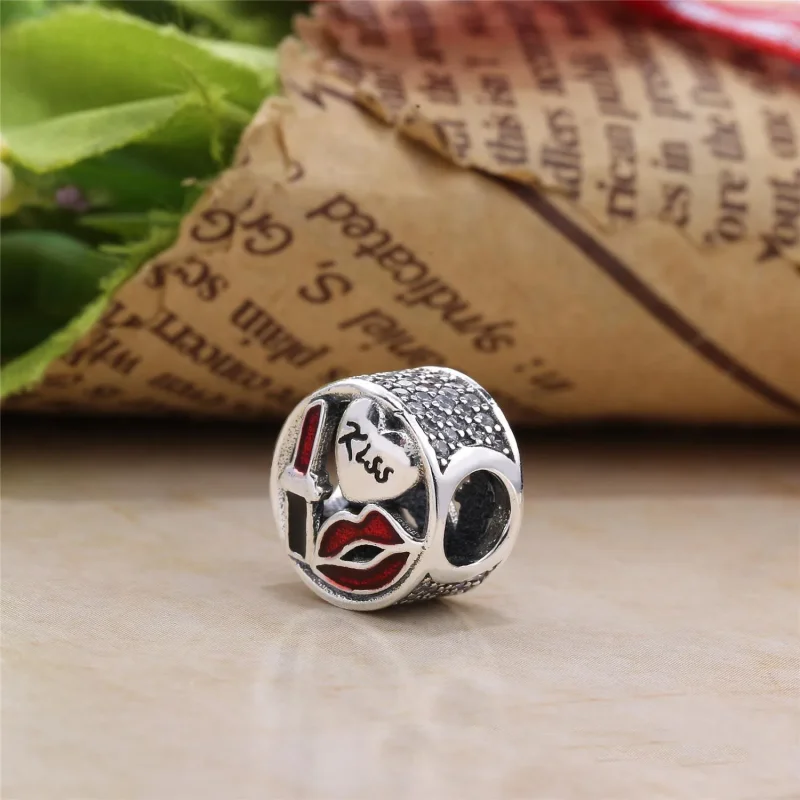 (kép) PANDORA ezüst charm, Glamour csókja - Megtekintés 3