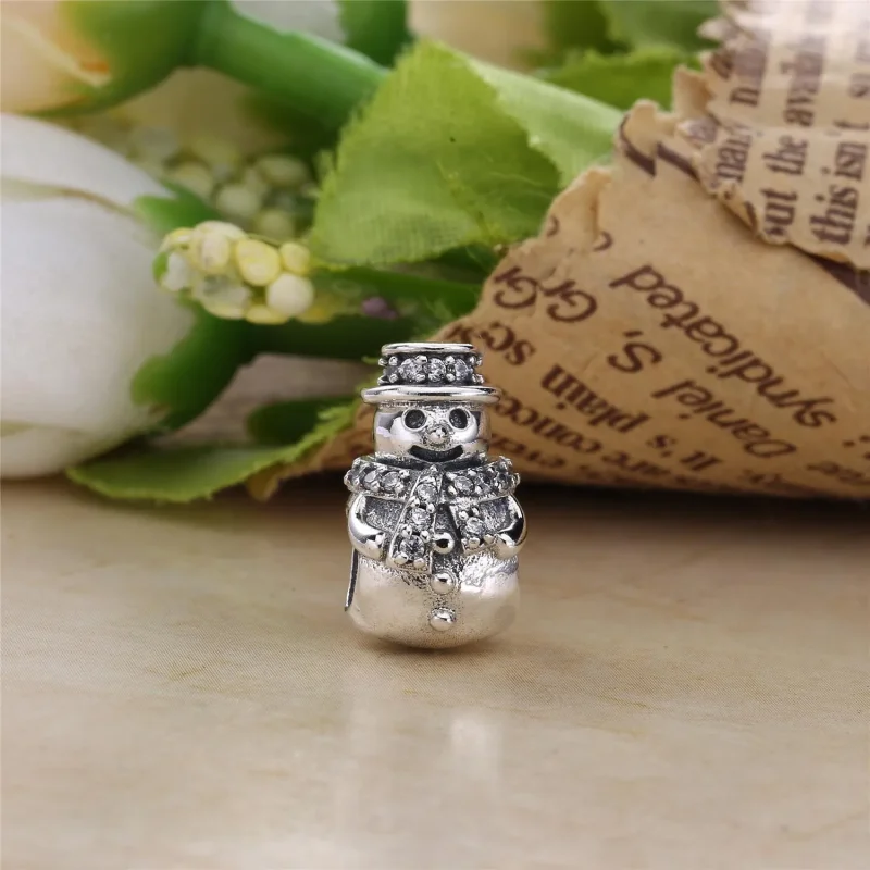 (kép) PANDORA ezüst charm, Hóember 792001CZ - Megtekintés 2