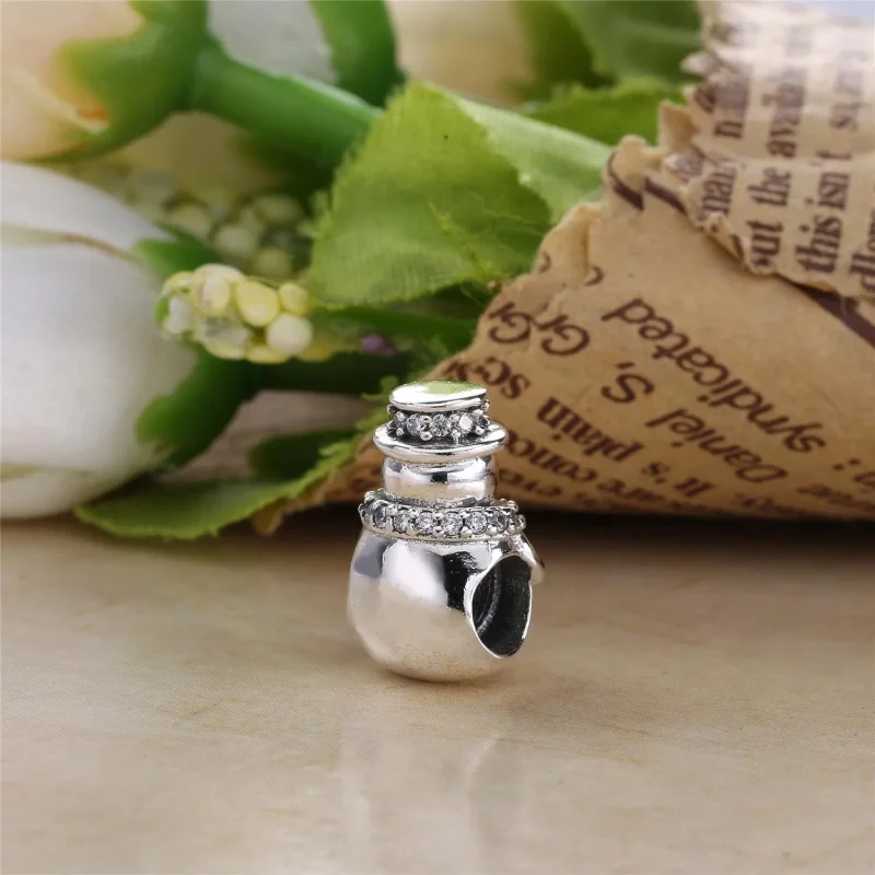 (kép) PANDORA ezüst charm, Hóember 792001CZ - Megtekintés 4