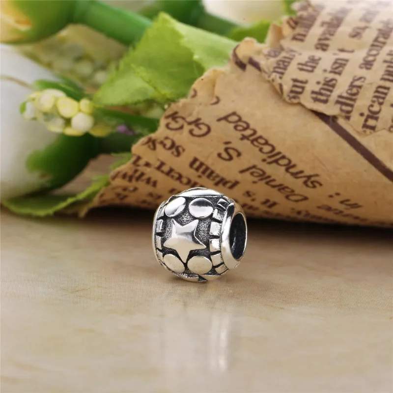 (kép) PANDORA ezüst charm, Hold és a csillagok - Megtekintés 3