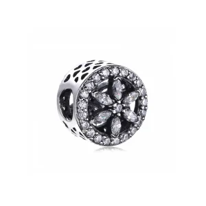 (kép) PANDORA ezüst charm, Hópehely PX00307-1