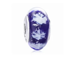 (kép) PANDORA ezüst charm, Hópehely