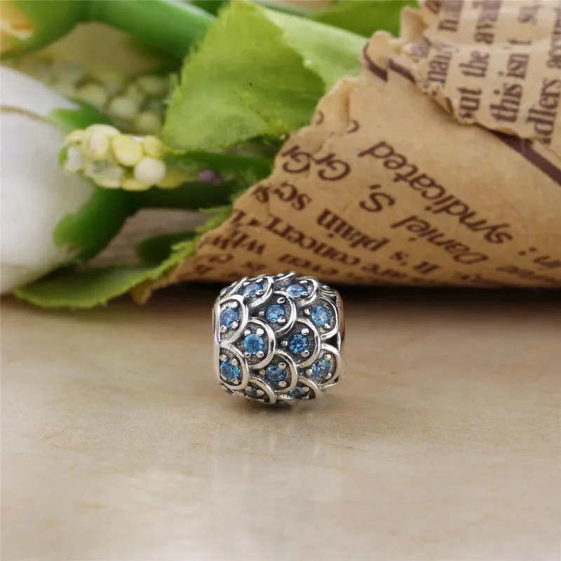 (kép) PANDORA ezüst charm, Hullám - Megtekintés 2