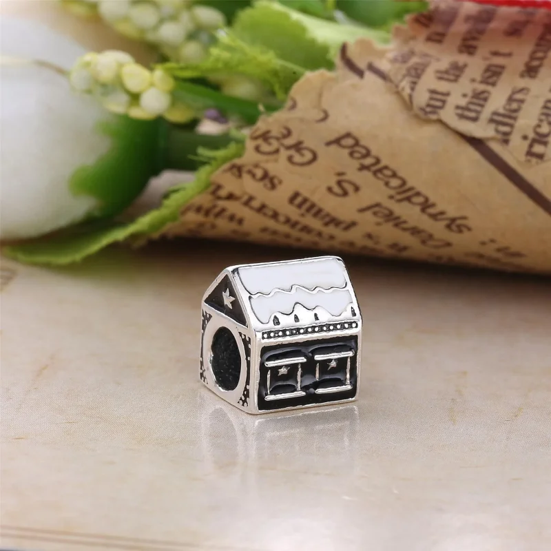 (kép) PANDORA ezüst charm, Ház - Megtekintés 2