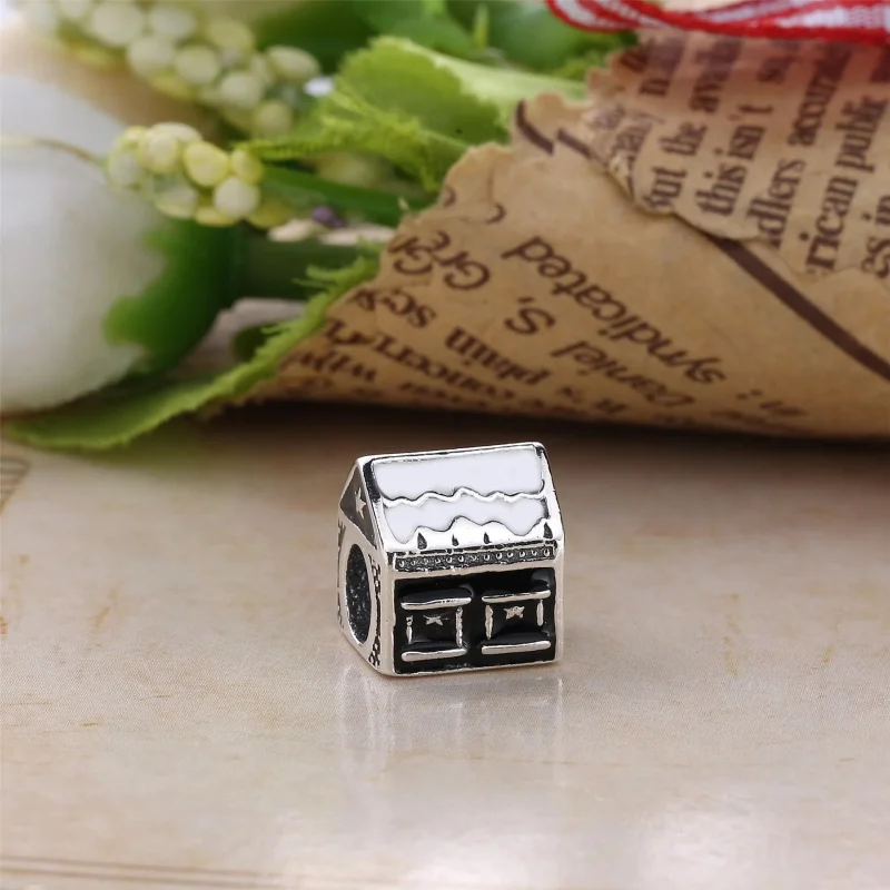 (kép) PANDORA ezüst charm, Ház - Megtekintés 3