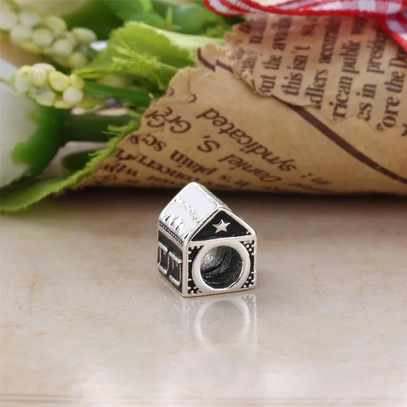 (kép) PANDORA ezüst charm, Ház - Megtekintés 4