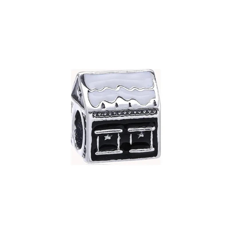 (kép) PANDORA ezüst charm, Ház