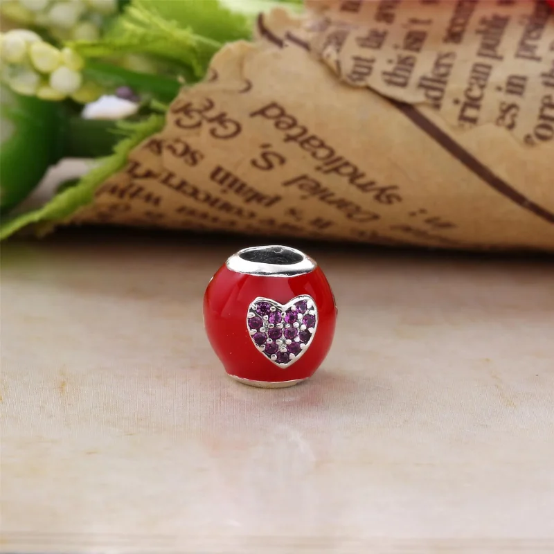 (kép) PANDORA ezüst charm, I ♥ Minnie Mouse - Megtekintés 3