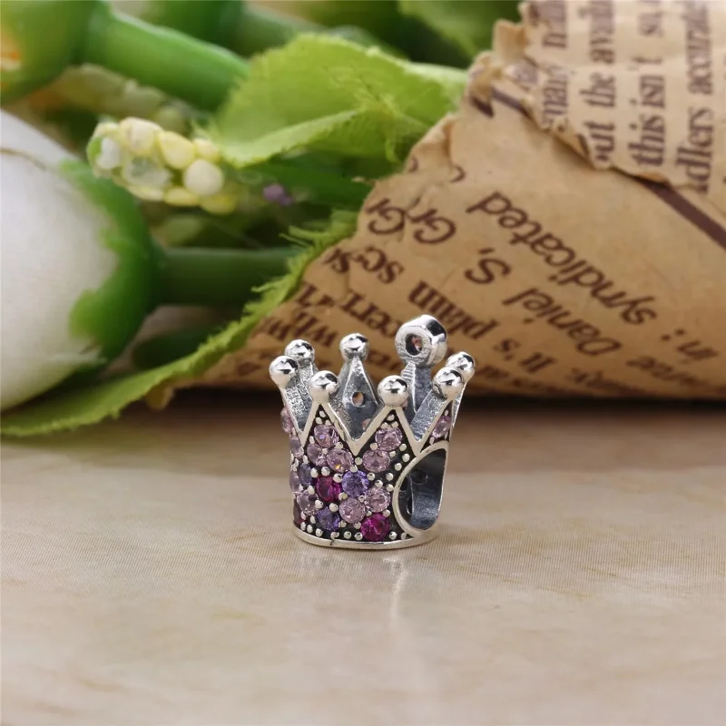 (kép) PANDORA ezüst charm, korona - Megtekintés 3