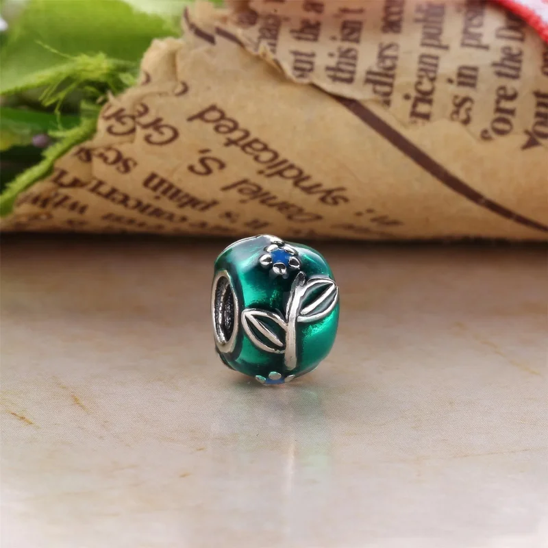 (kép) PANDORA ezüst charm, levél növényen PD0004-1 - Megtekintés 2