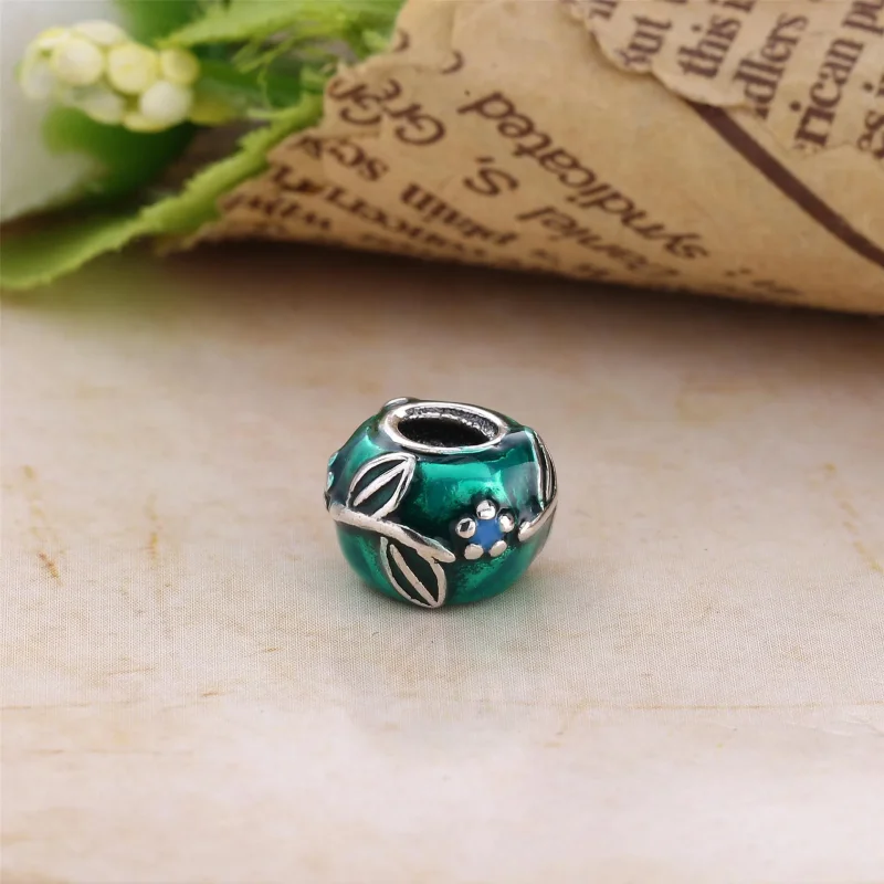 (kép) PANDORA ezüst charm, levél növényen PD0004-1 - Megtekintés 3