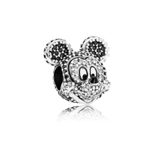 (kép) PANDORA ezüst charm, Mickey [Korlátozott kiadás]