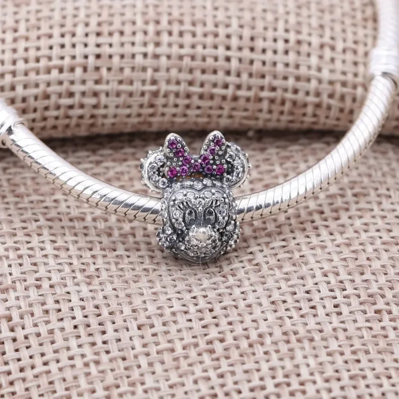 (kép) PANDORA ezüst charm, Minnie [Korlátozott kiadás] - Megtekintés 2