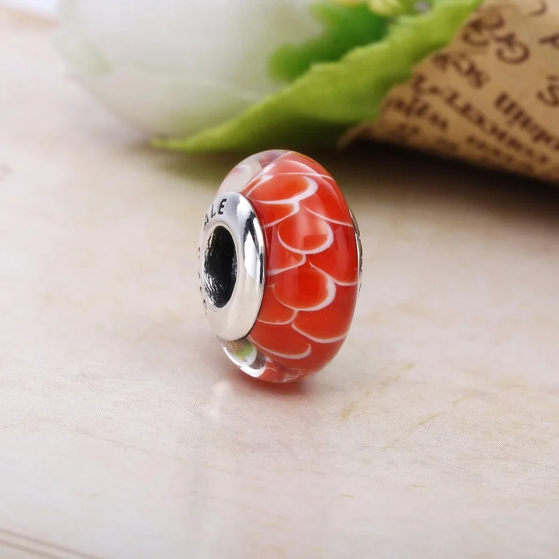 (kép) PANDORA ezüst charm, Mint Glitter - Megtekintés 2
