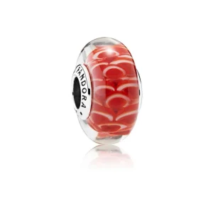 (kép) PANDORA ezüst charm, Mint Glitter