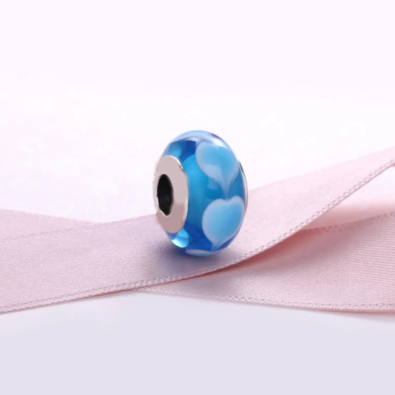 (kép) PANDORA ezüst charm, Murano Glass - Megtekintés 2