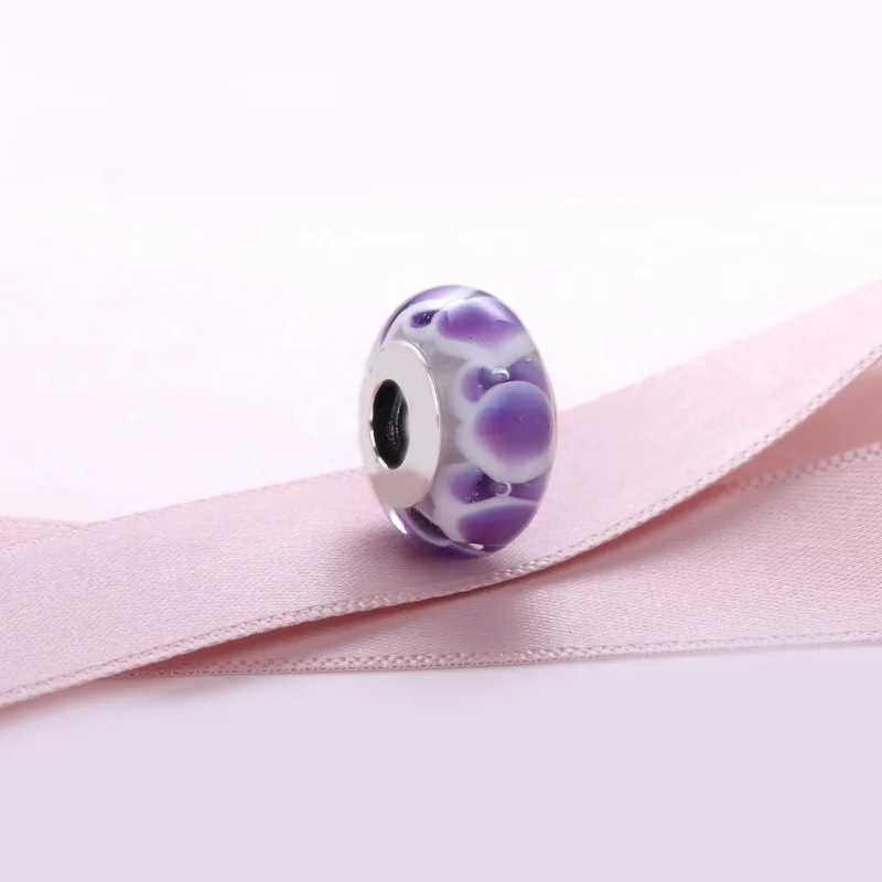 (kép) PANDORA ezüst charm, Murano Glass - Megtekintés 4