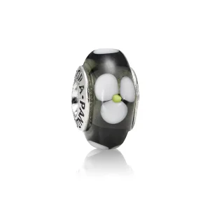 (kép) PANDORA Ezüst charm, muránói üveg - 790604