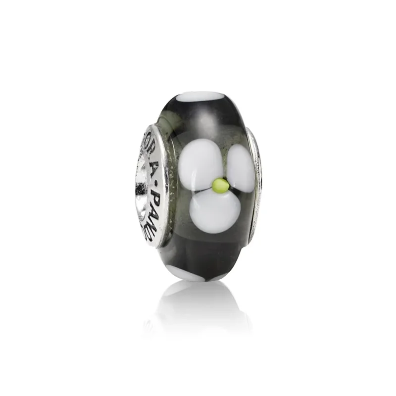 (kép) PANDORA Ezüst charm, muránói üveg - 790604
