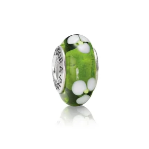 (kép) PANDORA Ezüst charm, muránói üveg - 790614