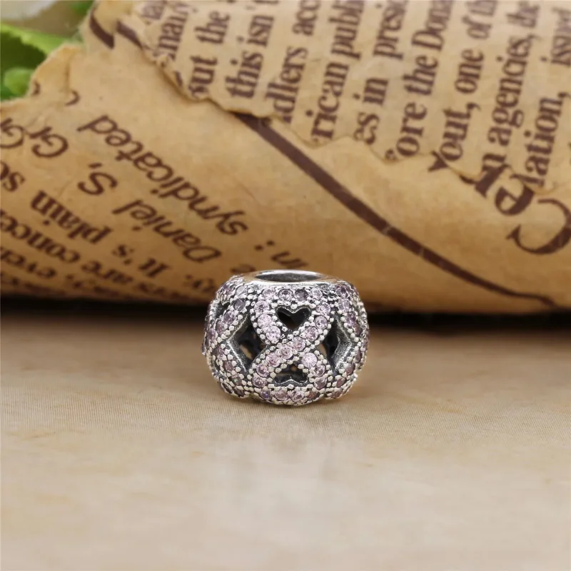 (kép) PANDORA ezüst charm, Nőnap 2018 - Megtekintés 3