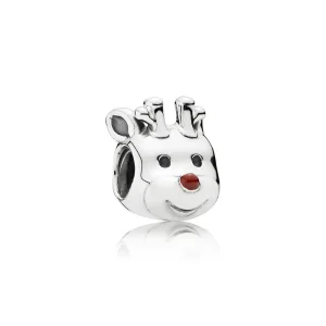 (kép) PANDORA ezüst charm, Orvos rénszarvas