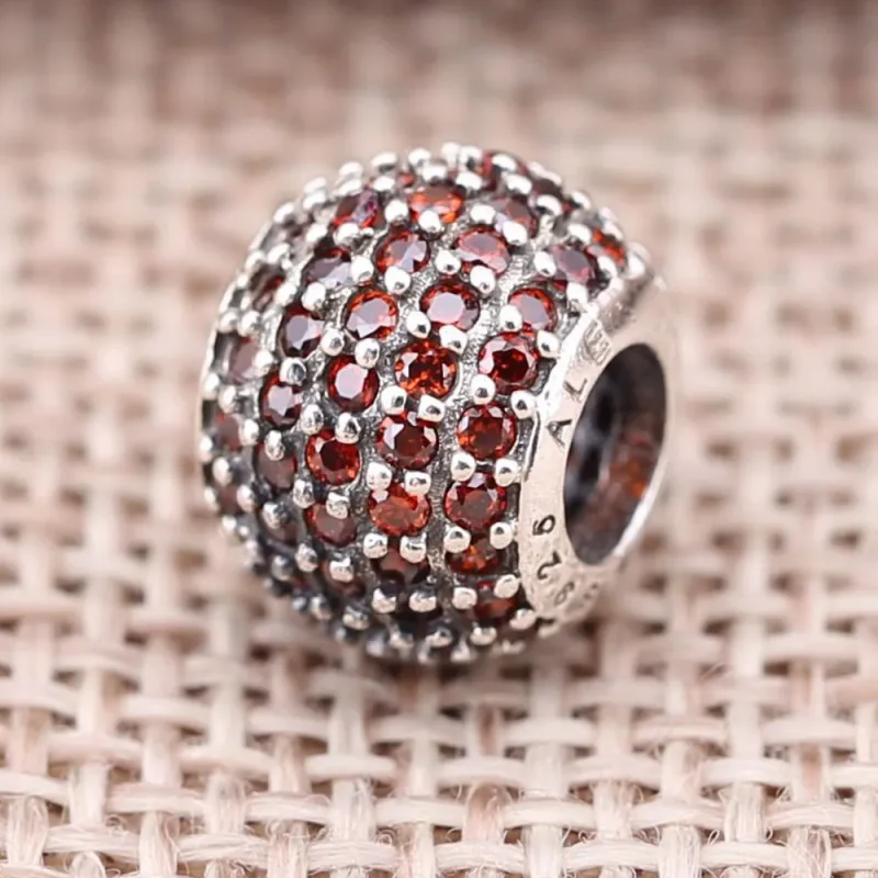 (kép) PANDORA ezüst charm, Pavé Ball - Megtekintés 2