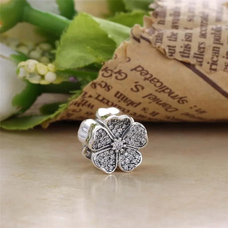(kép) PANDORA ezüst charm, Pezsgő kankalin - 791481PCZA - Megtekintés 2