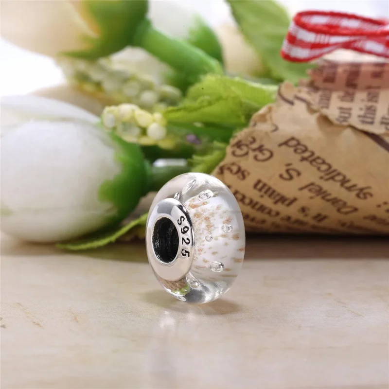 (kép) PANDORA ezüst charm, Pezsgés - Megtekintés 2