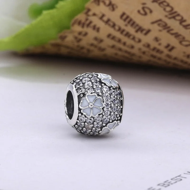 (kép) PANDORA ezüst charm, Primrose Meadow - Megtekintés 2